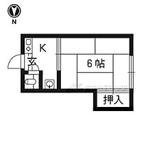 京都府京都市左京区北白川上池田町（賃貸マンション1K・2階・15.67㎡） その2