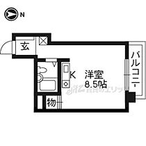 京都府京都市上京区今出川通室町西入堀出シ町（賃貸マンション1R・5階・19.12㎡） その2