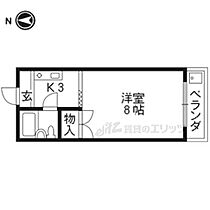 京都府京都市中京区錦小路通新町西入西錦小路町（賃貸マンション1K・2階・22.58㎡） その2