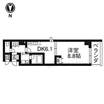 アスヴェル京都市役所前III  ｜ 京都府京都市中京区御幸町通二条上る達磨町（賃貸マンション1DK・2階・37.36㎡） その2