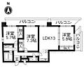 グラシオン西陣11階15.2万円