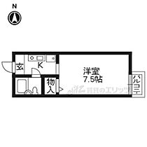 京都府京都市右京区梅津高畝町（賃貸マンション1K・2階・21.00㎡） その2