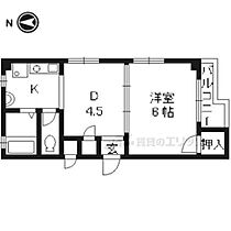 京都府京都市下京区中堂寺北町（賃貸マンション1DK・3階・25.19㎡） その2