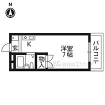 コーポ葛野 203 ｜ 京都府京都市右京区西京極東衣手町（賃貸マンション1K・2階・18.00㎡） その2