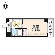 京都府京都市上京区河原町通今出川下る２丁目栄町（賃貸マンション1K・4階・20.29㎡） その2