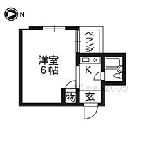 京都府京都市上京区元誓願寺通東堀川東入西町（賃貸マンション1K・2階・18.00㎡） その2