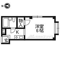 Ｇハイツ林 401 ｜ 京都府京都市下京区上金仏町（賃貸マンション1K・4階・15.00㎡） その2