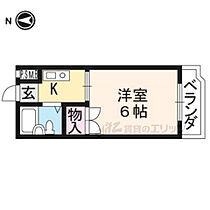 ピエスあさのＢ棟 412 ｜ 京都府京都市右京区常盤村ノ内町（賃貸マンション1K・4階・19.00㎡） その2