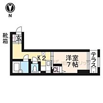 京都府京都市上京区今出川通御前通東入社家長屋町（賃貸マンション1K・1階・18.48㎡） その2