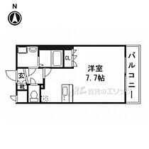 京都府京都市下京区五条通東洞院東入万寿寺町（賃貸マンション1R・5階・24.75㎡） その2