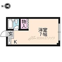 京都府京都市右京区太秦一ノ井町（賃貸マンション1K・1階・17.08㎡） その1