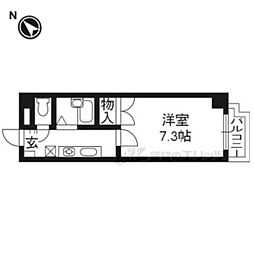 アメージンググレース 1Kの間取図画像