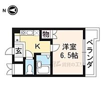 京都府京都市中京区高倉通押小路下る柊町（賃貸マンション1K・2階・20.40㎡） その2