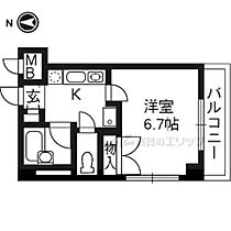 京都府京都市中京区壬生御所ノ内町（賃貸マンション1K・2階・24.00㎡） その2