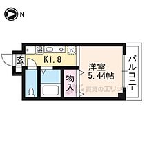 オークビレッジ長等 202 ｜ 滋賀県大津市長等３丁目（賃貸アパート1K・2階・18.84㎡） その2