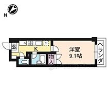 滋賀県草津市野路東４丁目（賃貸マンション1K・2階・26.58㎡） その2