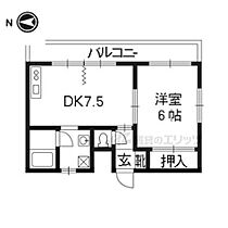 京都府京都市伏見区深草直違橋９丁目（賃貸マンション1DK・2階・30.89㎡） その2