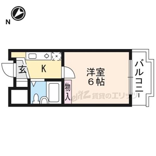 滋賀県守山市今宿３丁目(賃貸マンション1K・3階・20.85㎡)の写真 その2