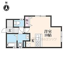 京都府京都市伏見区深草西浦町３丁目（賃貸アパート1R・2階・26.85㎡） その2