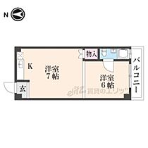 滋賀県大津市におの浜３丁目（賃貸マンション1R・6階・35.29㎡） その2