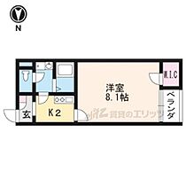 京都府京都市山科区西野山百々町（賃貸アパート1K・1階・26.09㎡） その2