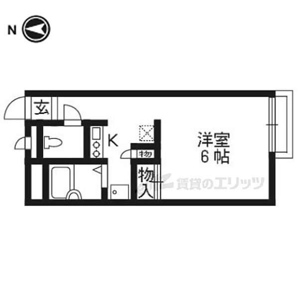 レオパレスALTAI 101｜京都府京都市南区吉祥院這登西町(賃貸アパート1K・1階・20.28㎡)の写真 その2