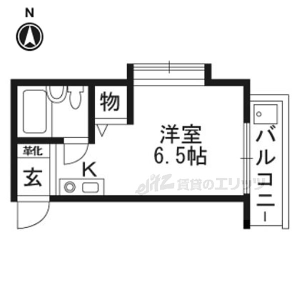 リバーパレス鴨川 201｜京都府京都市南区東九条南河原町(賃貸マンション1R・2階・17.67㎡)の写真 その2