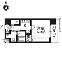 京都府京都市下京区吉文字町（賃貸マンション1K・5階・22.68㎡） その2