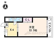 滋賀県大津市平津１丁目（賃貸マンション1DK・3階・28.16㎡） その2