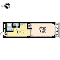 京都府京都市伏見区深草稲荷中之町（賃貸マンション1DK・2階・29.00㎡） その2