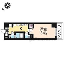 滋賀県草津市南草津１丁目（賃貸マンション1K・8階・28.00㎡） その2