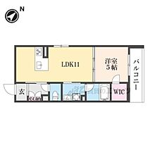 ミラージュ膳所 203 ｜ 滋賀県大津市木下町（賃貸アパート1LDK・2階・41.40㎡） その1