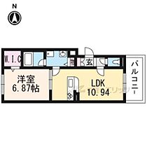 ホルツカステン　デァ　フロイデ 305 ｜ 京都府京都市中京区壬生天池町（賃貸アパート1LDK・3階・44.40㎡） その2