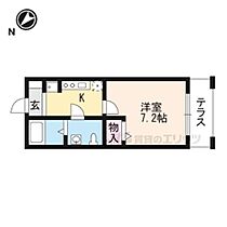 滋賀県守山市吉身１丁目（賃貸アパート1K・1階・24.63㎡） その1