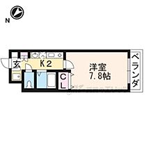 滋賀県草津市渋川１丁目（賃貸マンション1K・3階・24.00㎡） その2