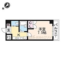 滋賀県草津市笠山４丁目（賃貸マンション1K・3階・24.00㎡） その1