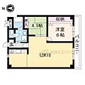 シャトー西京極7階8.2万円