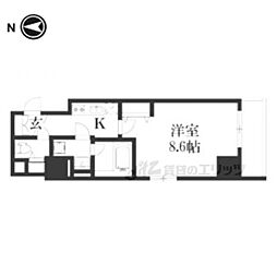 🉐敷金礼金0円！🉐東海道・山陽本線 西大路駅 徒歩8分