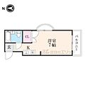 アークハイツ城南宮3階3.8万円