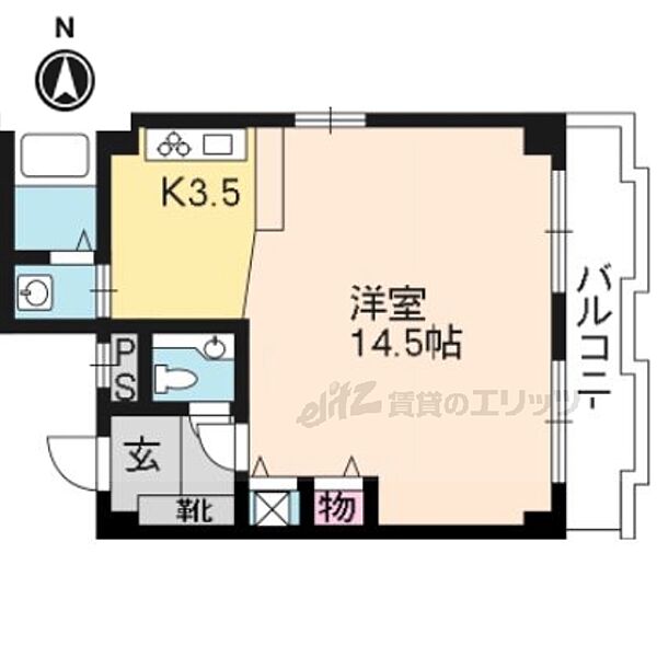 ＶＩＰエスポート 901｜京都府京都市伏見区東浜南町(賃貸マンション1K・9階・37.26㎡)の写真 その2