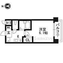 京都府京都市下京区松原通室町東入玉津島町（賃貸マンション1K・2階・19.05㎡） その2