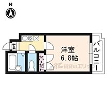 京都府京都市山科区厨子奥尾上町（賃貸マンション1K・1階・19.02㎡） その2