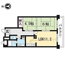 京都府京都市伏見区桃山町丹後（賃貸マンション2LDK・2階・54.40㎡） その2