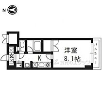 京都府京都市南区西九条院町（賃貸マンション1K・4階・25.42㎡） その2