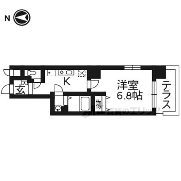 アスヴェル京都七条通 ｜京都府京都市下京区西七条南東野町(賃貸マンション1K・1階・23.48㎡)の写真 その2