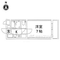 京都府京都市伏見区新町１１丁目（賃貸マンション1K・3階・19.60㎡） その2