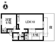 セジュールプリモ 103 ｜ 京都府京都市伏見区下鳥羽南柳長町（賃貸アパート2LDK・1階・49.00㎡） その2