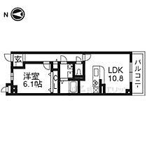 京都府京都市伏見区竹田藁屋町（賃貸マンション1LDK・6階・43.45㎡） その2