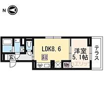 京都府京都市伏見区舞台町（賃貸アパート1LDK・1階・33.62㎡） その2