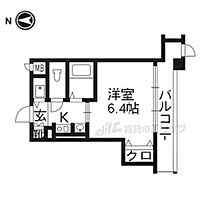 京都府京都市下京区西木屋町通松原上る３丁目市之町（賃貸マンション1K・2階・20.44㎡） その2